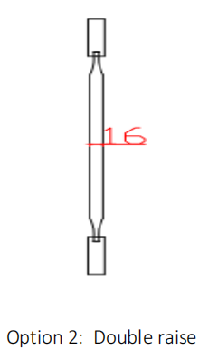 Option 2: Double raise